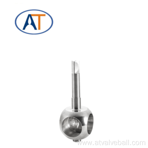 stainless steel solid sphere with handle